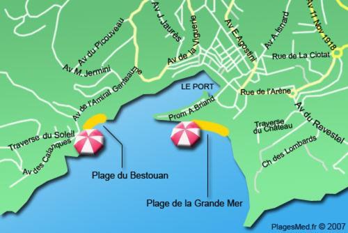 L'Odyssee Bleue Vue Mer Cassis Eksteriør billede